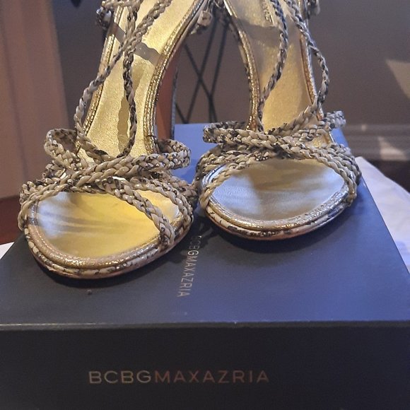 BCBGMAXAZRIA Strappy High Heels - Picture 7 of 7